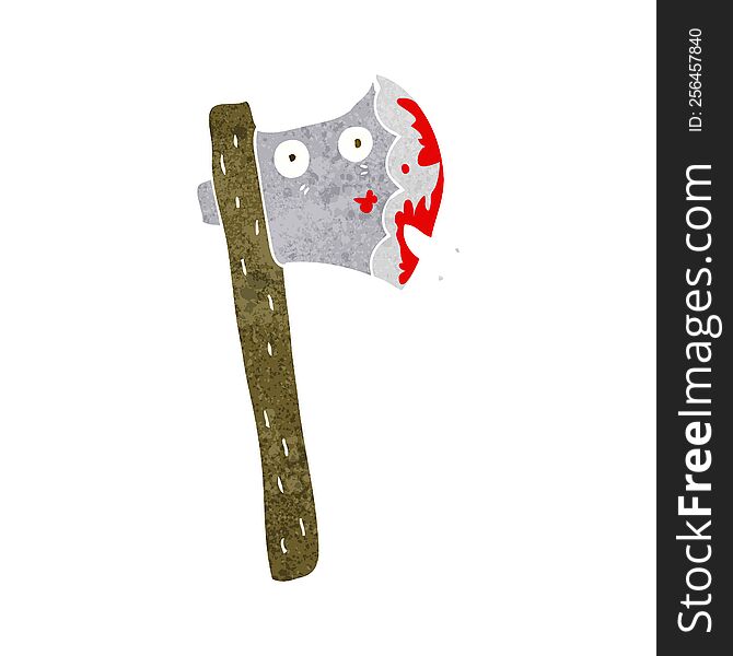 Bloody Cartoon Axe