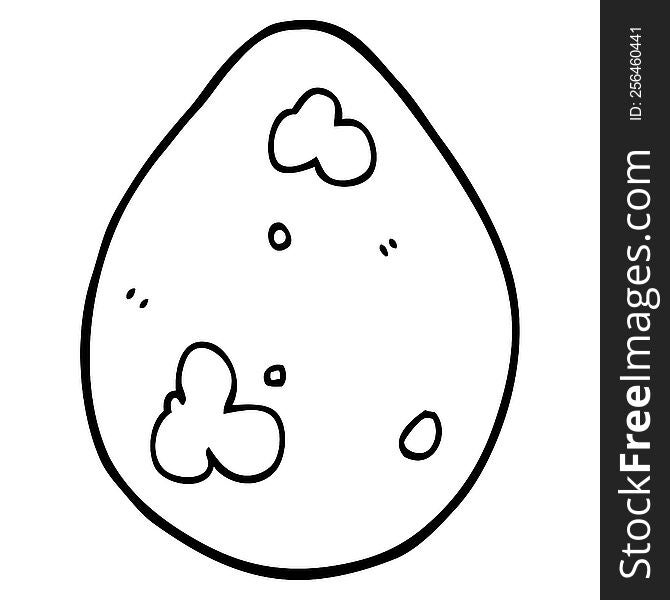 cartoon egg