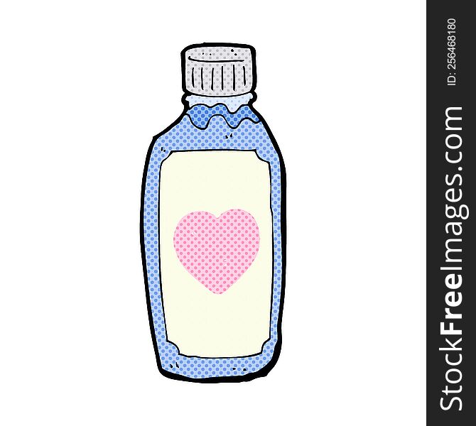 cartoon love potion