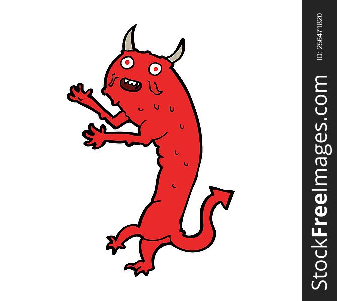 Cartoon Devil