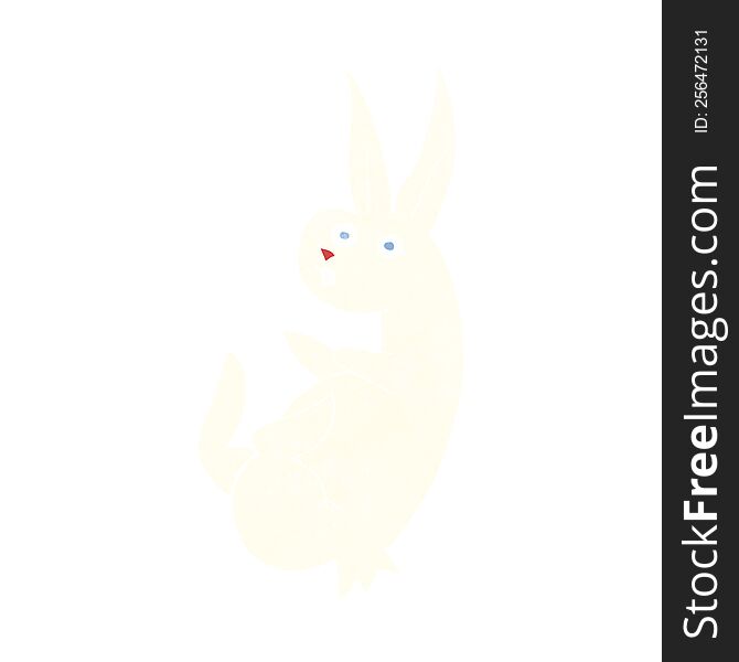 Cue Cartoon Rabbit