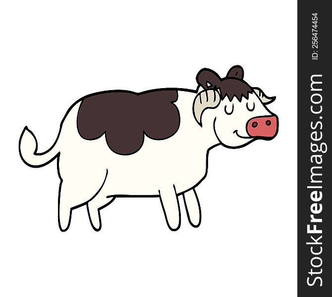 Cartoon Cow