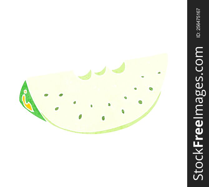 cartoon melon slice