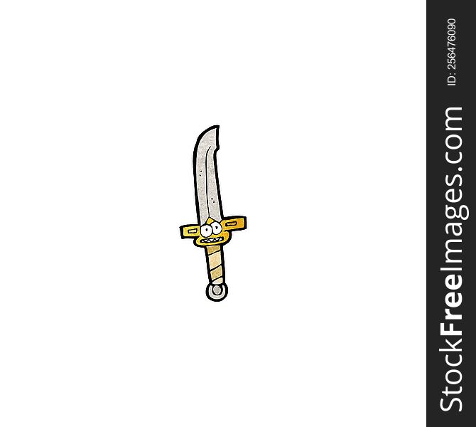 cartoon sword