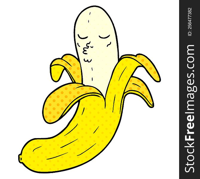 cartoon best quality organic banana. cartoon best quality organic banana