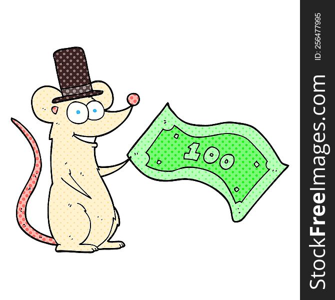 Cartoon Rich Mouse