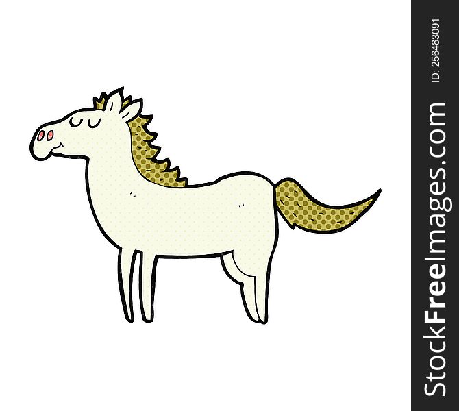 cartoon horse