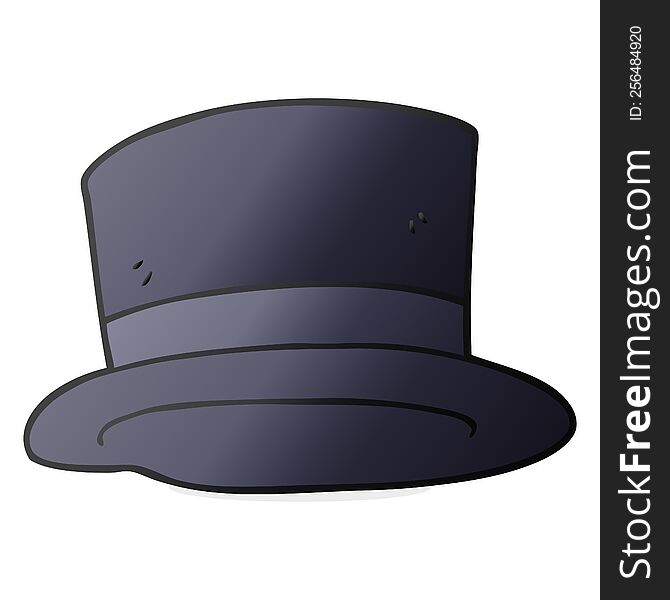 Cartoon Top Hat