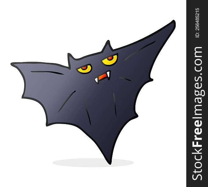 Cartoon Halloween Bat