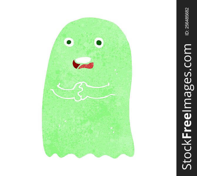 Funny Cartoon Ghost