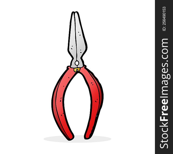 Cartoon Pliers