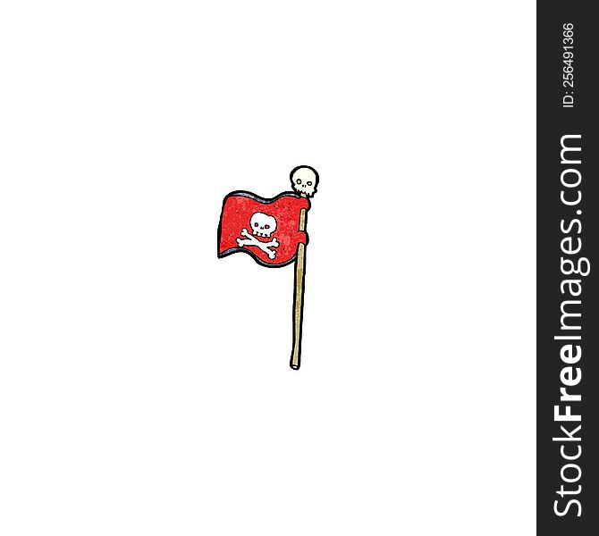 Cartoon Pirate Flag