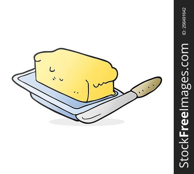 Cartoon Butter