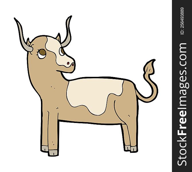 cartoon cow