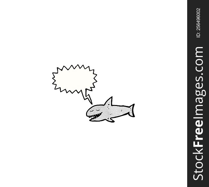 cartoon shark