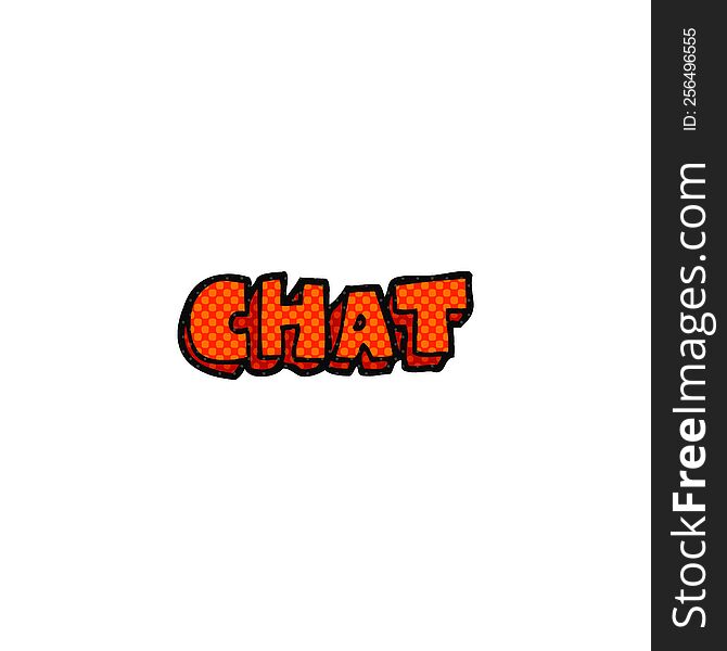 Cartoon Chat Symbol