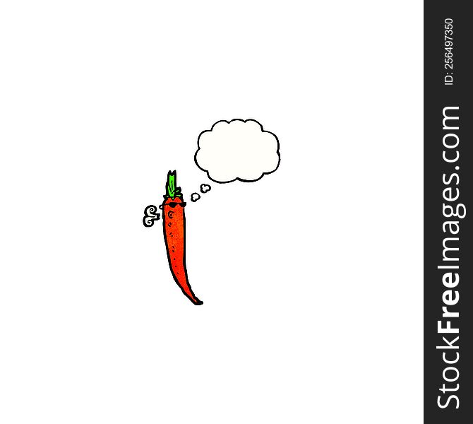 cartoon chili pepper