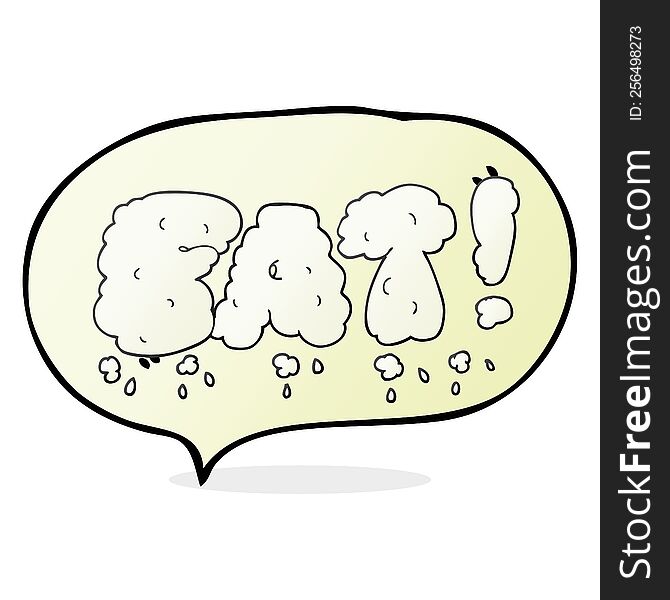 Speech Bubble Cartoon Fat Symbol