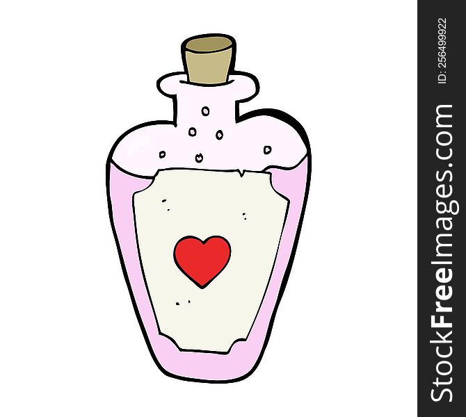 Cartoon Love Potion