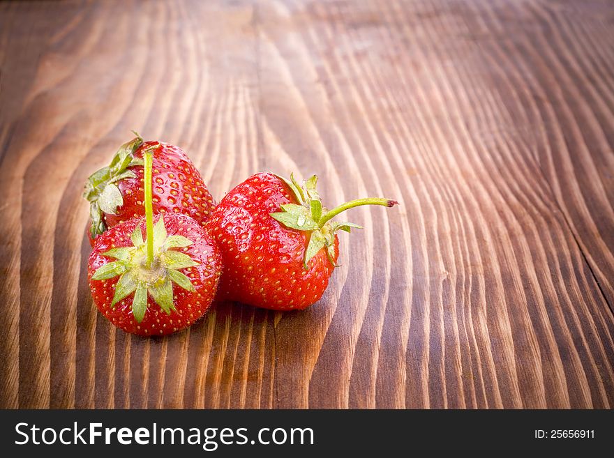 Fresh strawberries