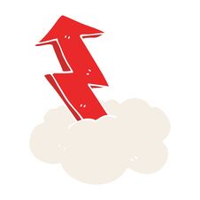 Free Cartoon Doodle Growth Arrow Stock Photo - 256506110