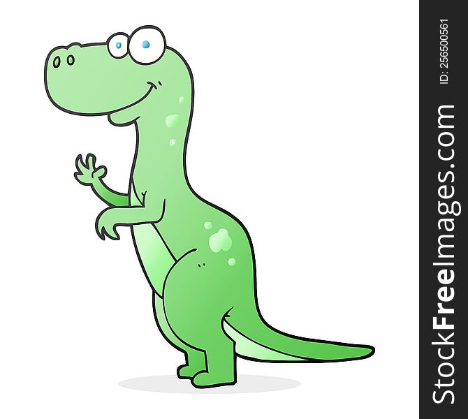 cartoon dinosaur