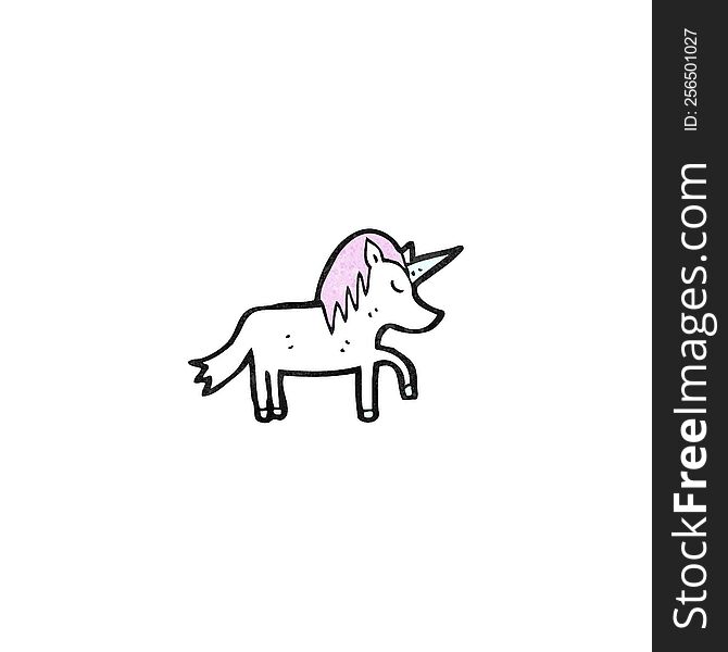 cartoon unicorn
