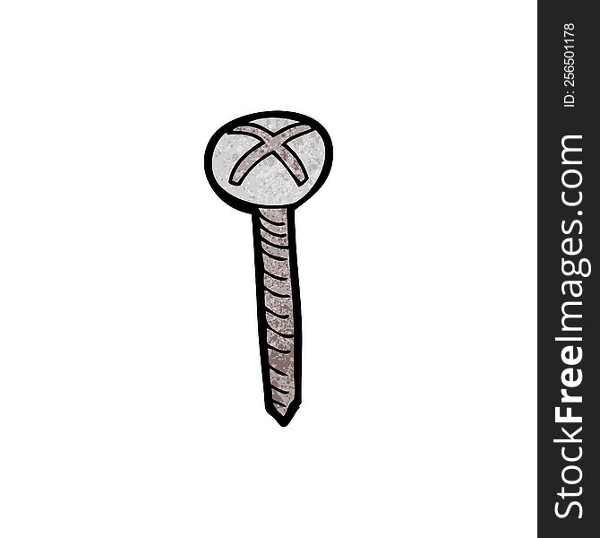 Cartoon Screw