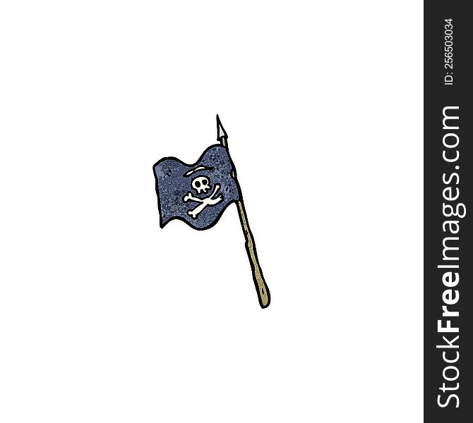 cartoon pirate flag