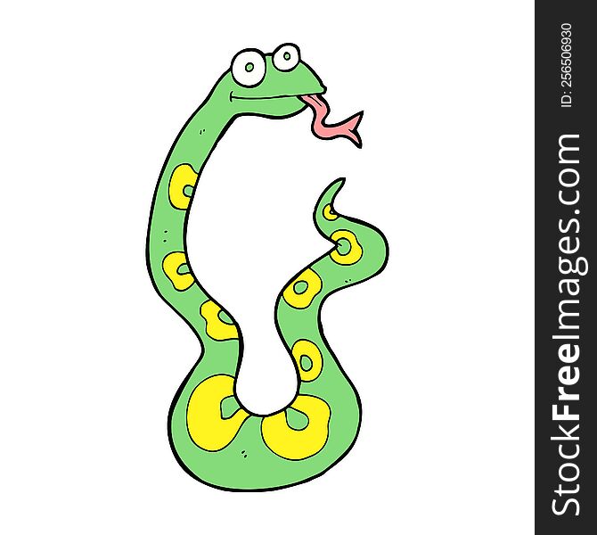 Cartoon Snake