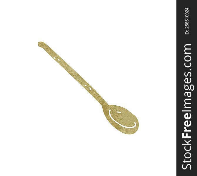 cartoon wooden spoon