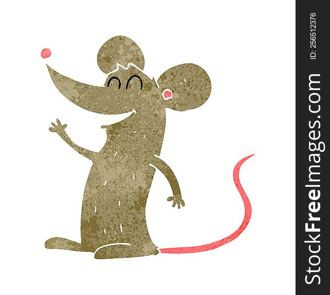 Retro Cartoon Mouse