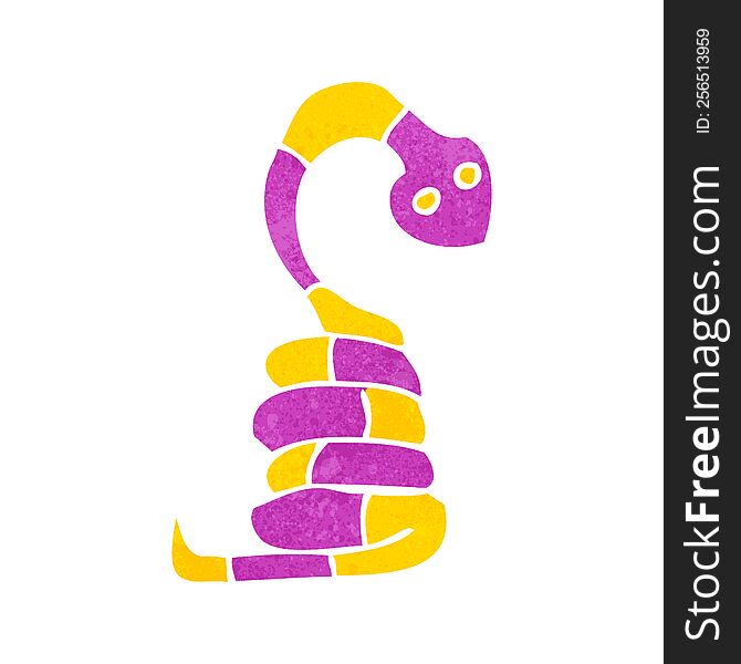 cartoon snake