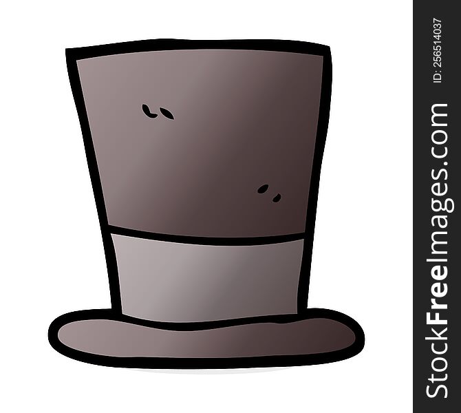 Cartoon Top Hat