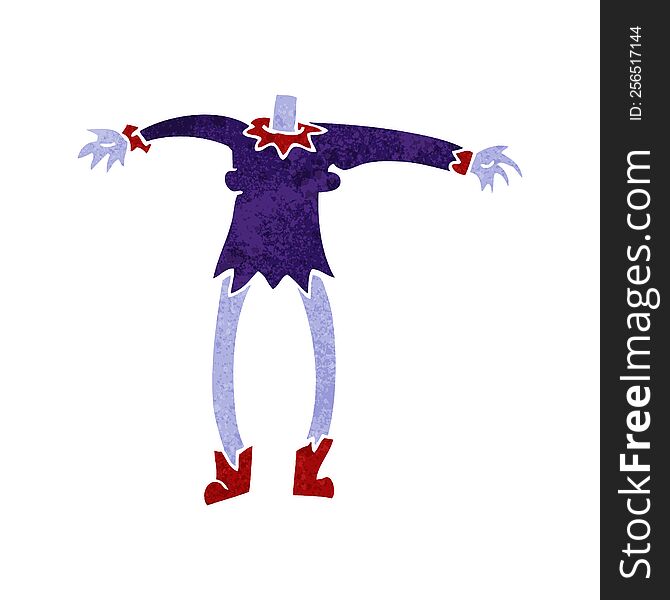 Cartoon Vampire Body (mix And Match Cartoons Or Add Own Photo He