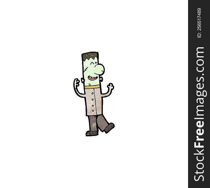 cartoon frankenstein