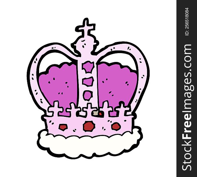 cartoon royal crown