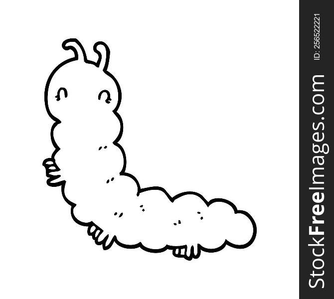 cartoon caterpillar