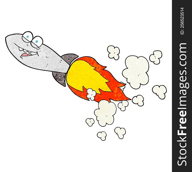 Textured Cartoon Missile