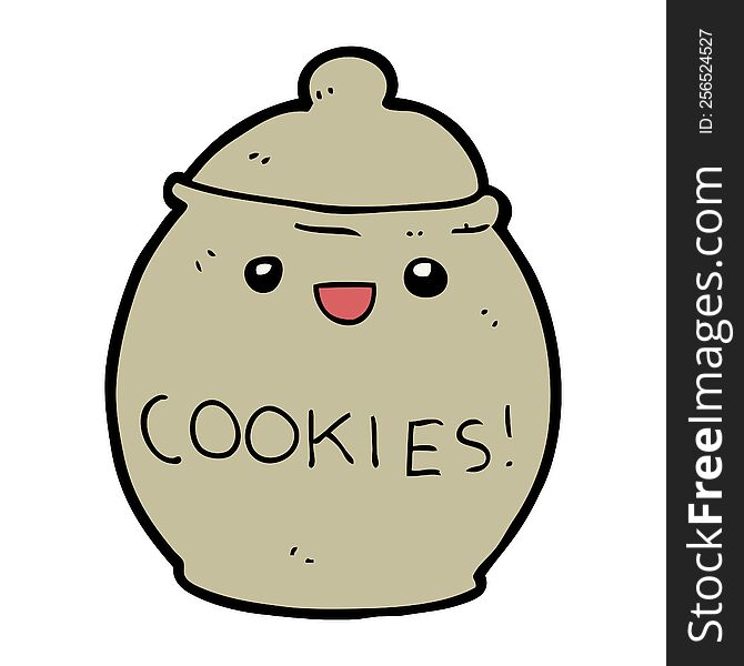 Cute Cartoon Cookie Jar