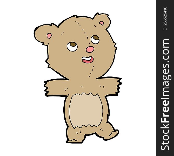 cartoon teddy bear