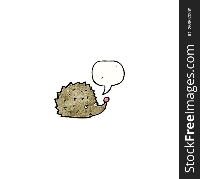 funny cartoon hedgehog