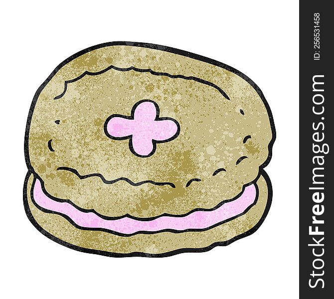 Textured Cartoon Biscuit