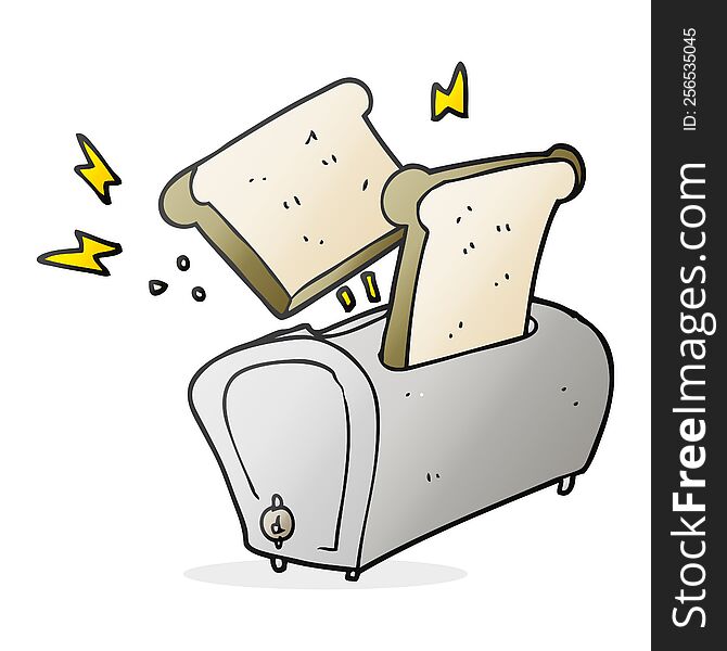 Cartoon Toaster