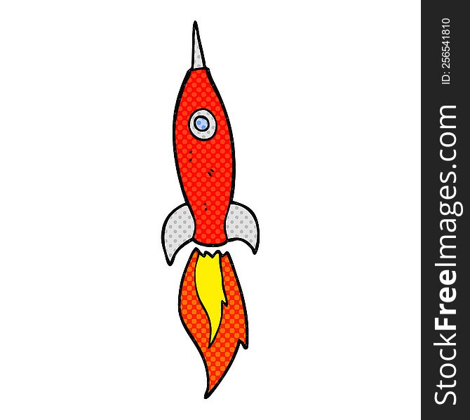 Cartoon Rocket