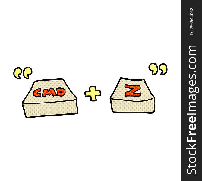 Cartoon Command Z Function