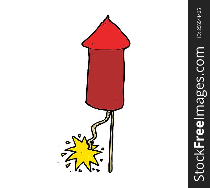 Cartoon Firework