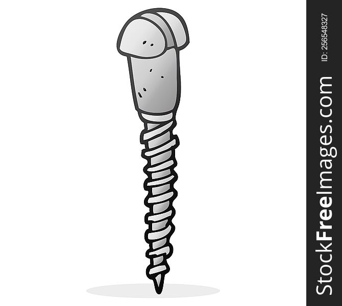 cartoon screw