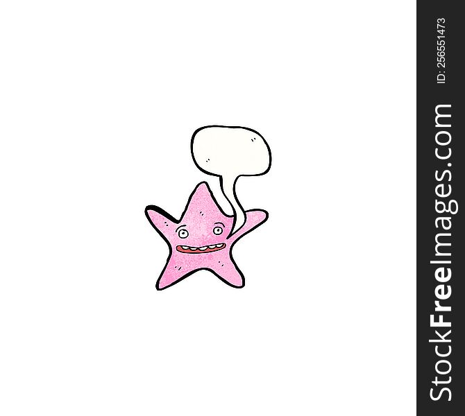 cartoon starfish
