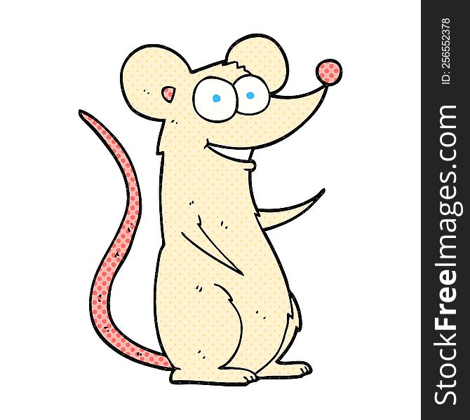 Cartoon Happy Mouse